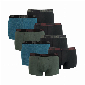 Puma 8-pack boxershorts effen - army green blauw