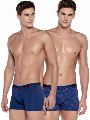 Punto Blanco 2p Boxer Briefs - Boxer Sequence Blauw