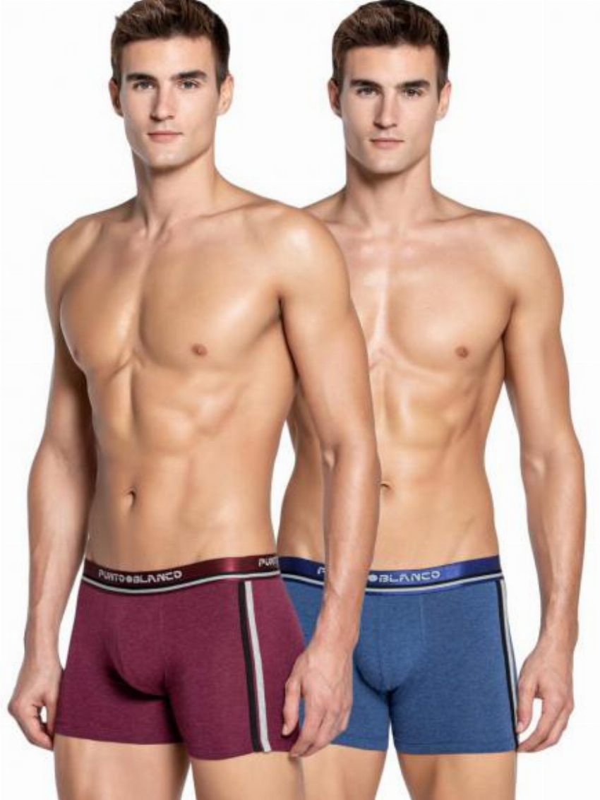 Punto Blanco 2p Boxer Briefs - Discovery Blauw