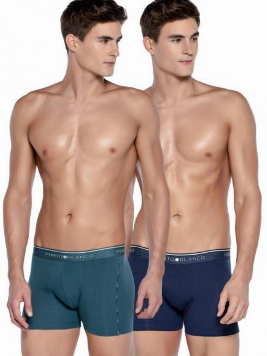 Punto Blanco 2p Boxer Briefs - Fractals Blauw