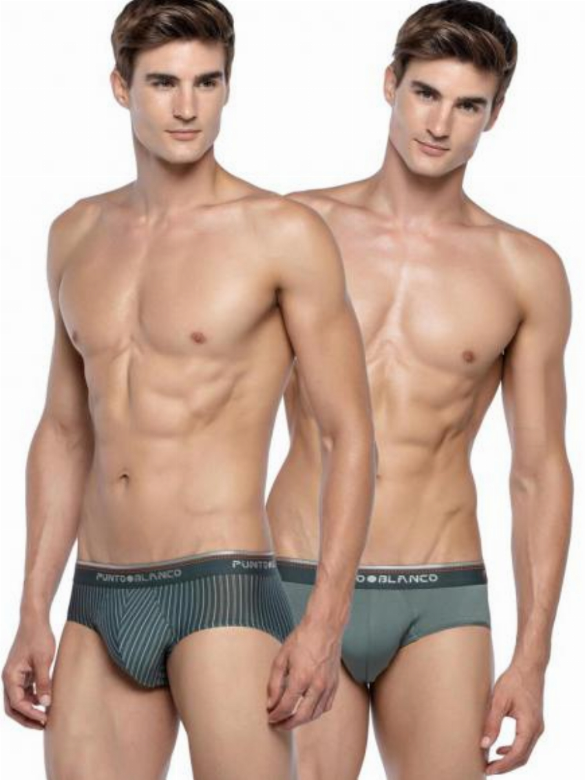 Punto Blanco 2p Mini Briefs - Community Blauw