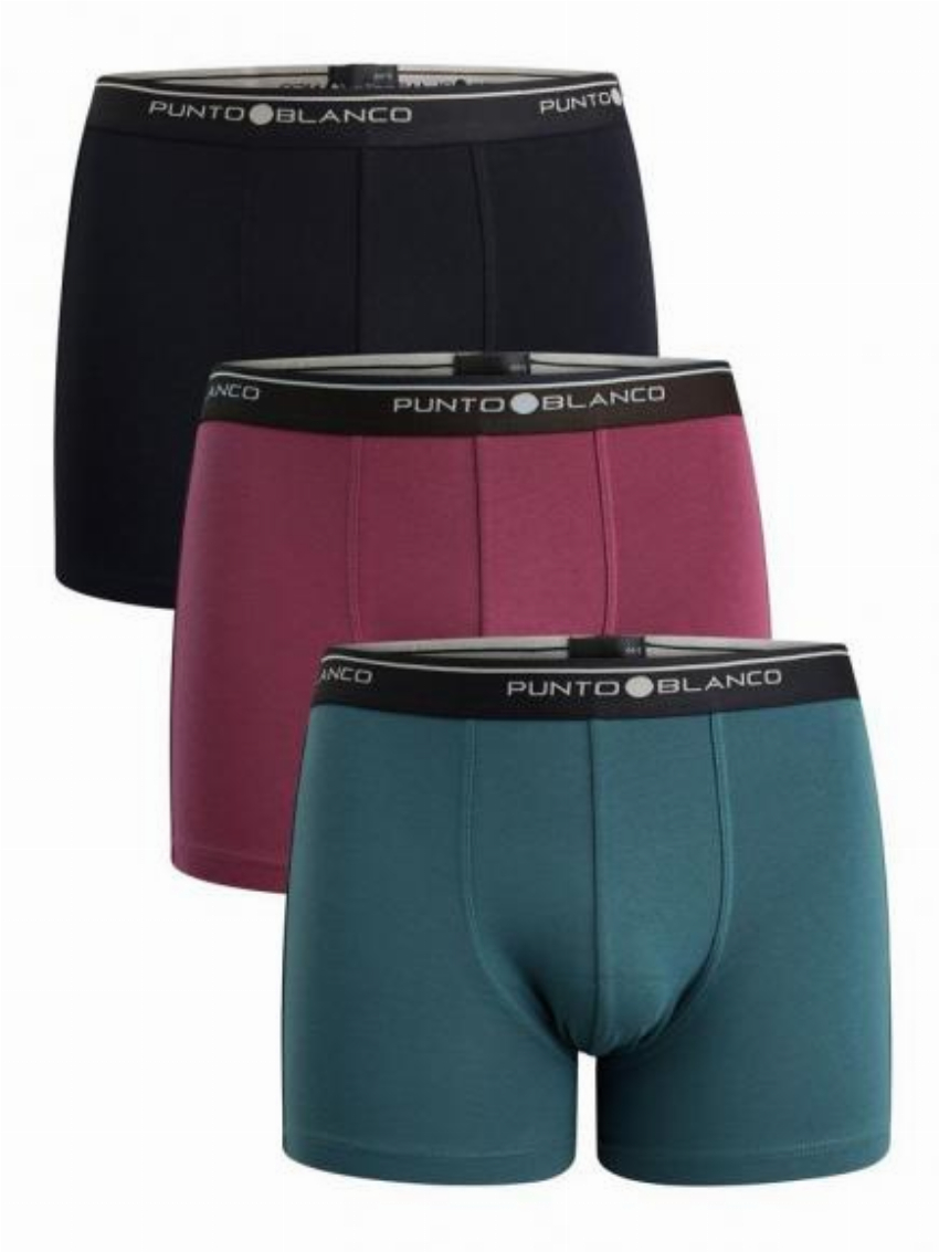 Punto Blanco 3p Boxer Briefs - Basix multi-color