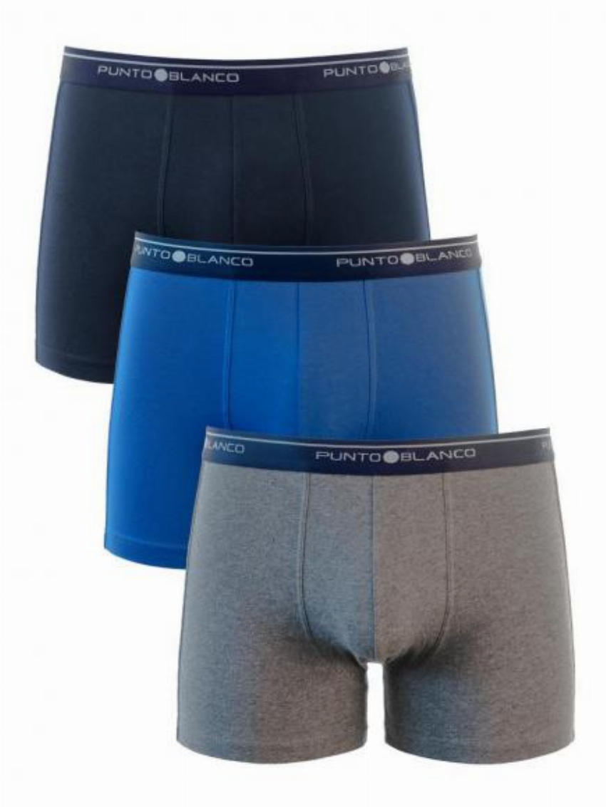 Punto Blanco 3p Boxer Briefs - Basix multi-color