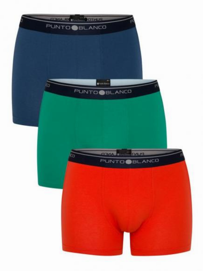 Punto Blanco 3p Boxer Briefs - Basix multi-color