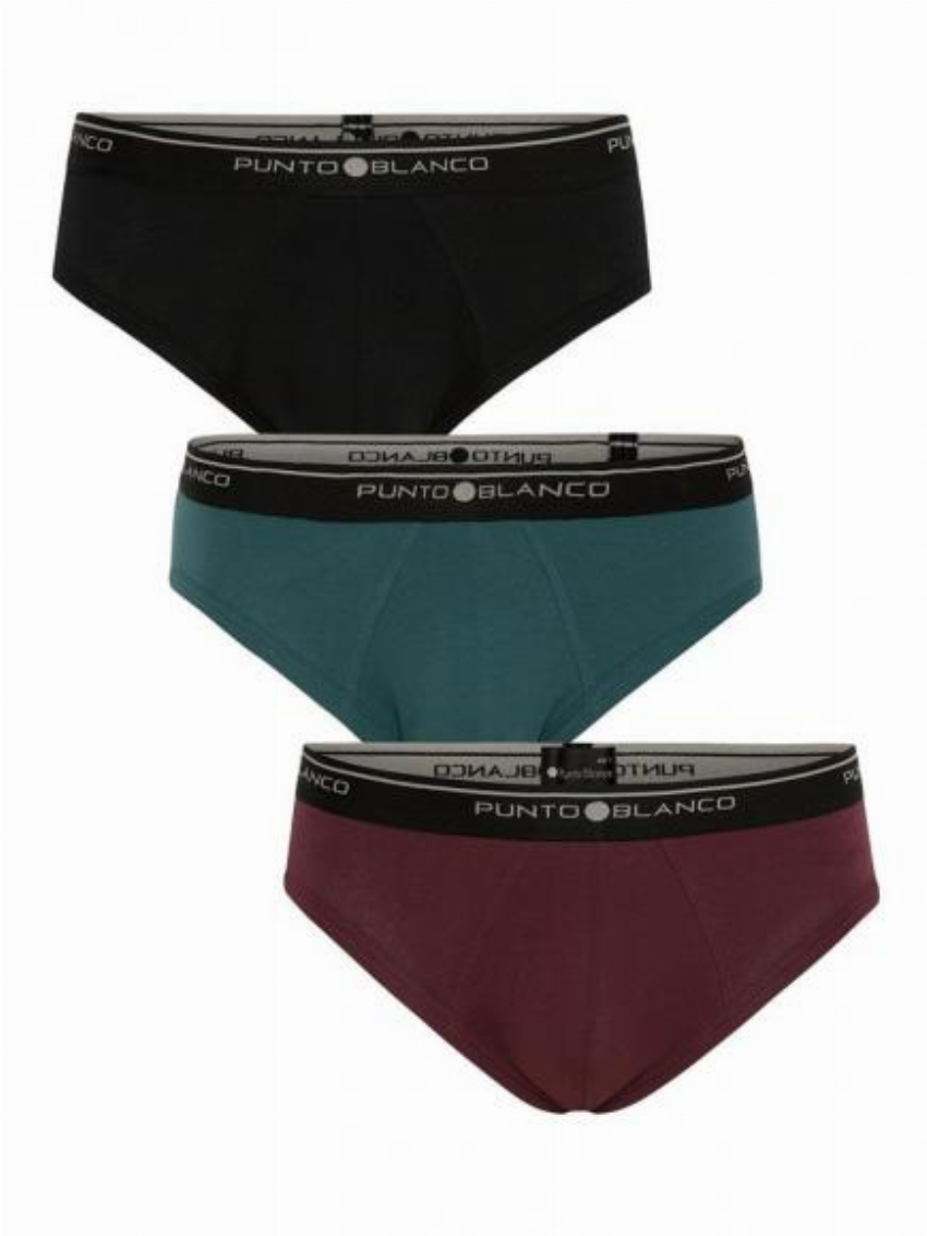 Punto Blanco 3p Brief - Basix multi-color