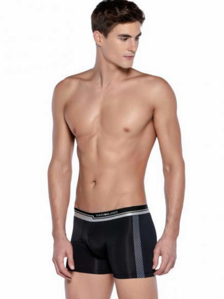 Punto Blanco Boxer Briefs - Geometry Zwart
