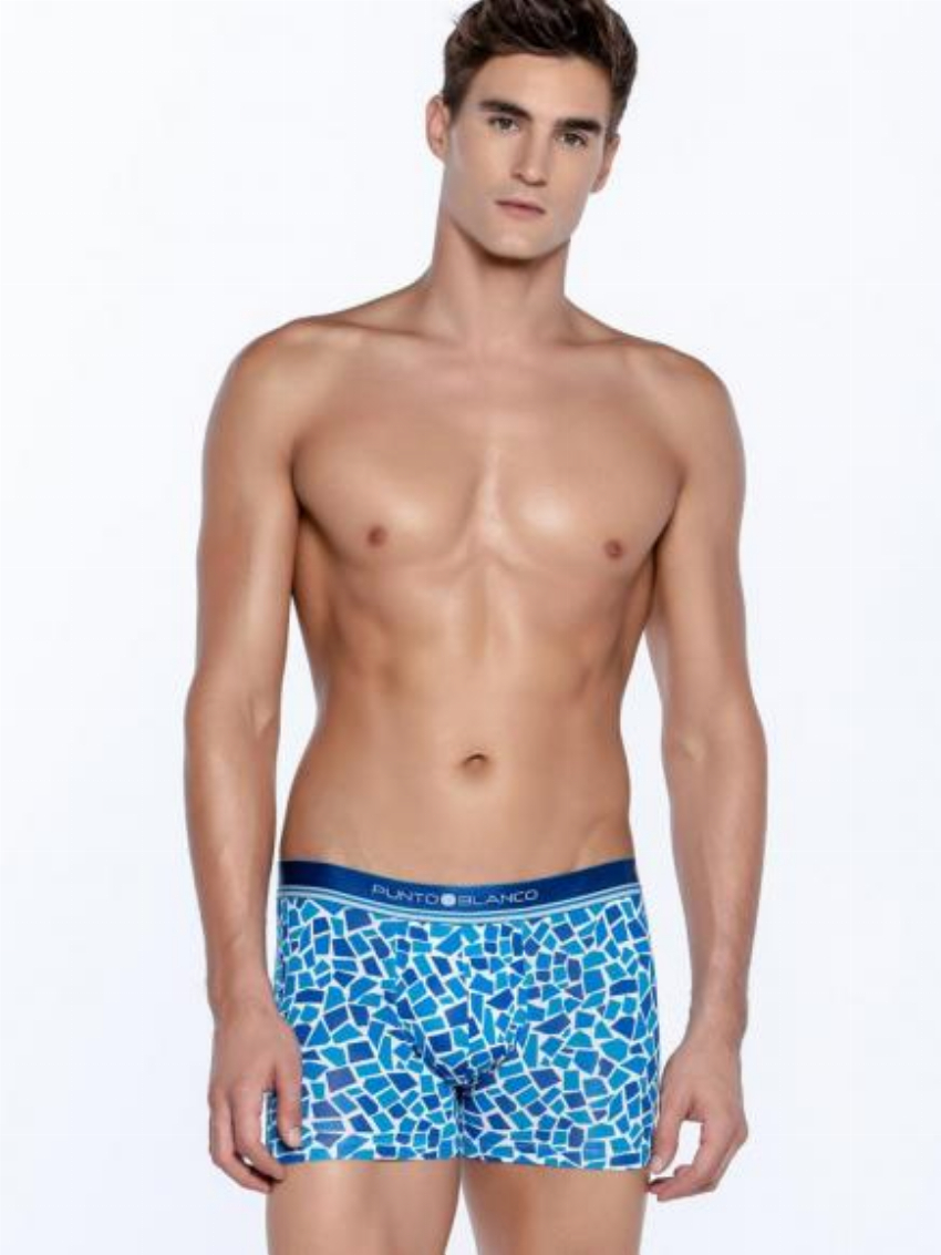 Punto Blanco Boxer gift box and socks - Barcelona Blauw