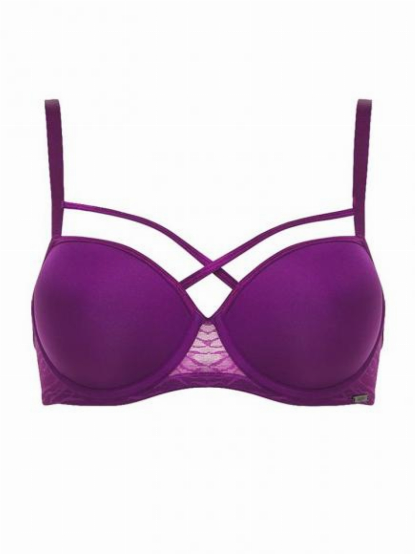 Sapph Padded Wire Bra - Fabulous Paars