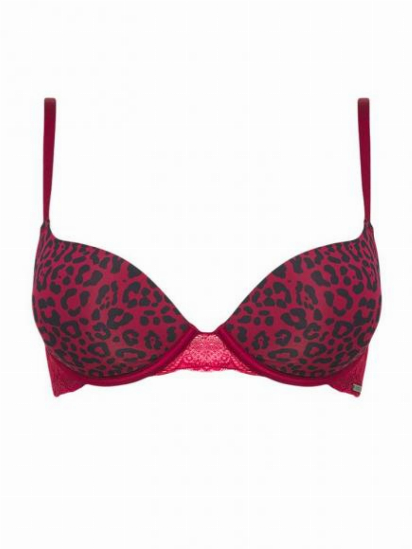 Sapph Push Up Bra - Mila panther print