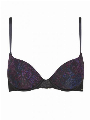 Sapph Push Up Bra - Mila Wit Zwart