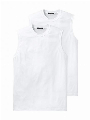 Schiesser 2-pack American T-Shirt 0 0 Wit