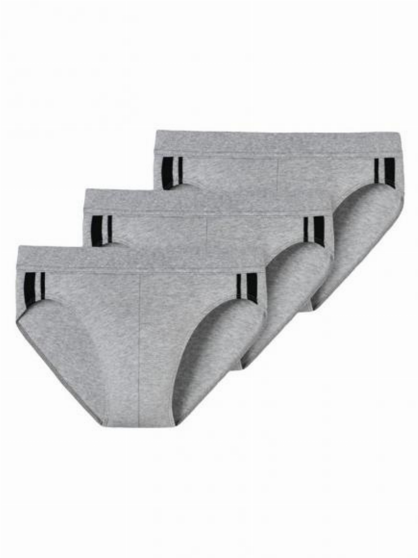 Schiesser 95-5 - Rio-Slip - 3 pack Grijs