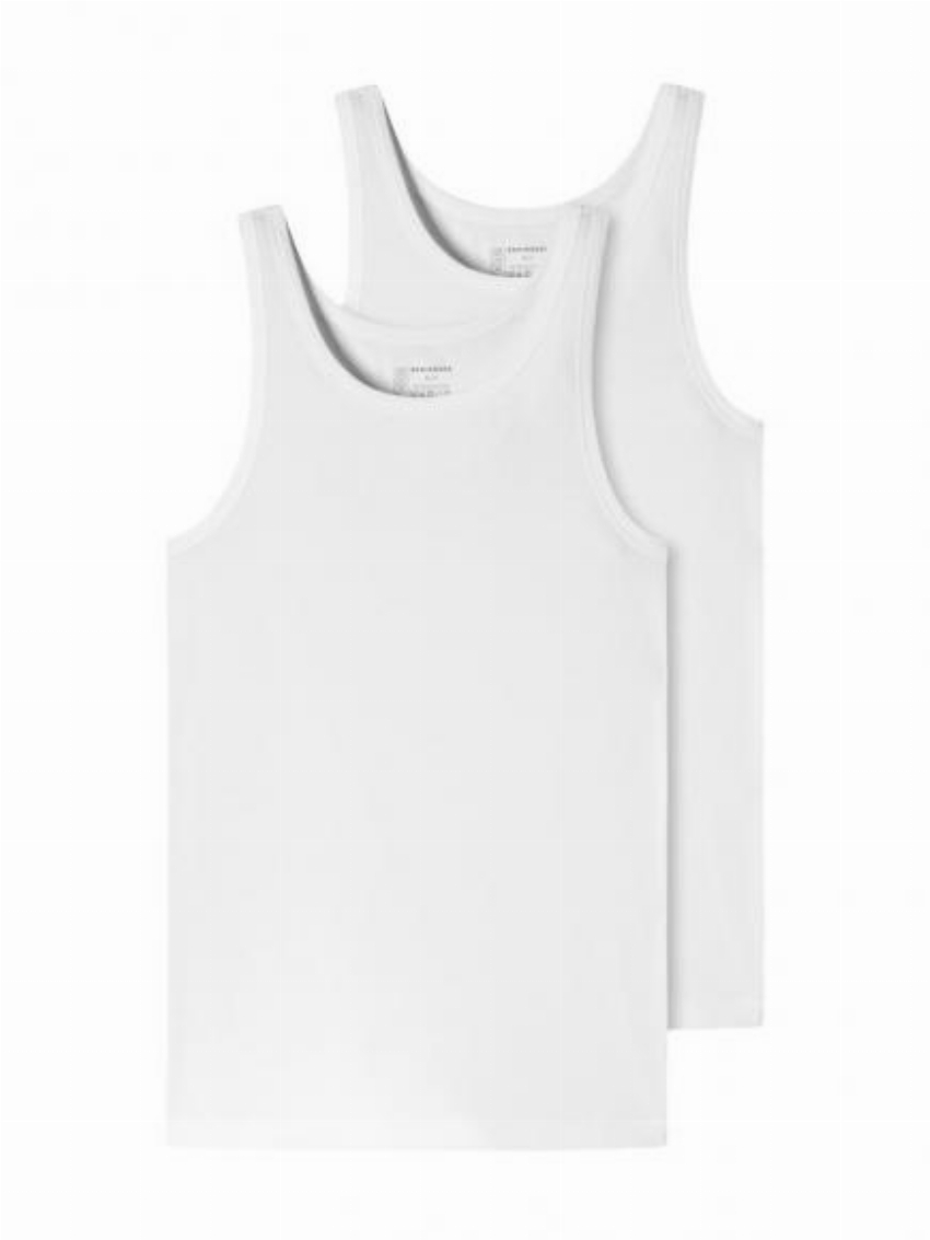 Schiesser 95-5 - Shirt 0 0 - 2-pack Wit