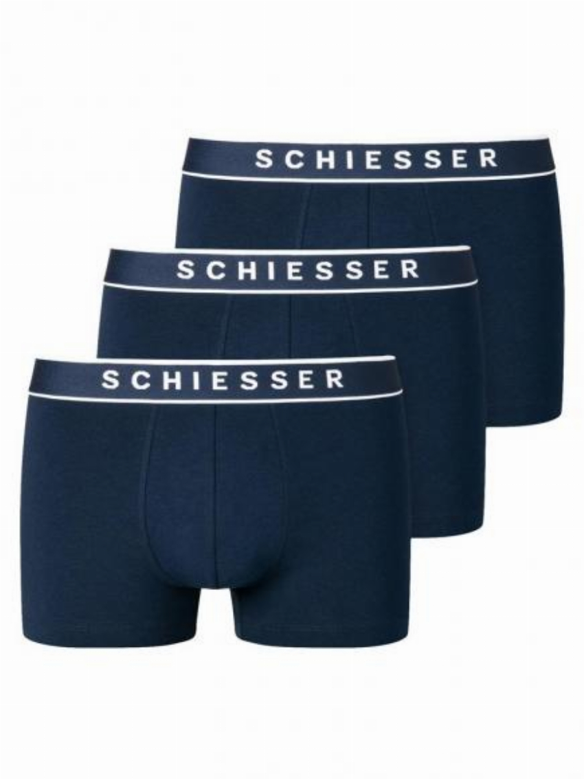 Schiesser 95-5 - Shorts - 3 pack Blauw