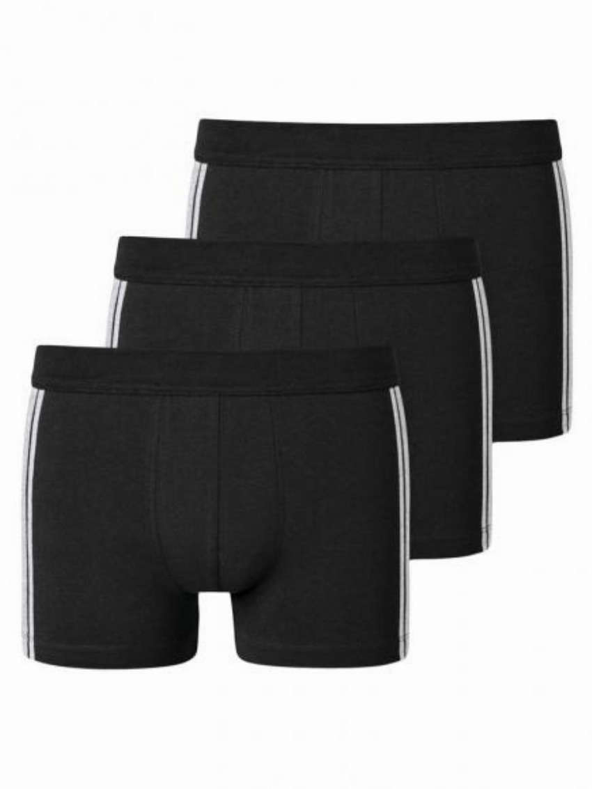 Schiesser 95-5 - Shorts - 3-pack Zwart
