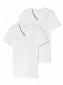 Schiesser 95-5 - T-shirt 1 2 V-neck - 2-pack Wit