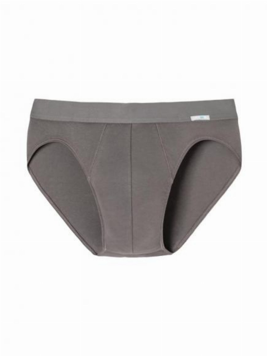 Schiesser Long Life Cool Rio-slip Grijs Bruin