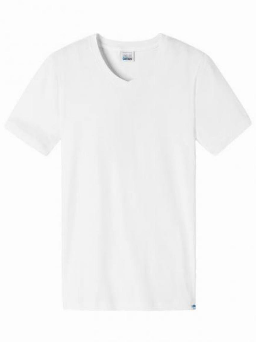Schiesser Long Life Cotton - Shirt 1 2 Wit