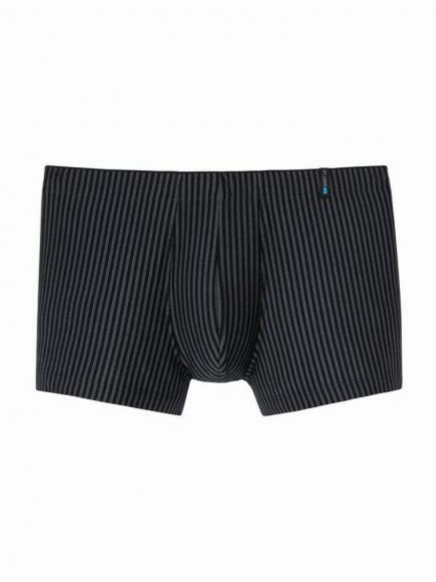 Schiesser Long Life Soft - Short Blauw Zwart