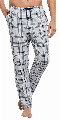 Schiesser Pyjamabroek grijs met ruit