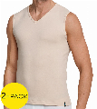 Schiesser Tanktop V-neck 95 5 2-pack