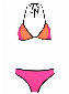 Shiwi Bikini Triangle Contrast Roze