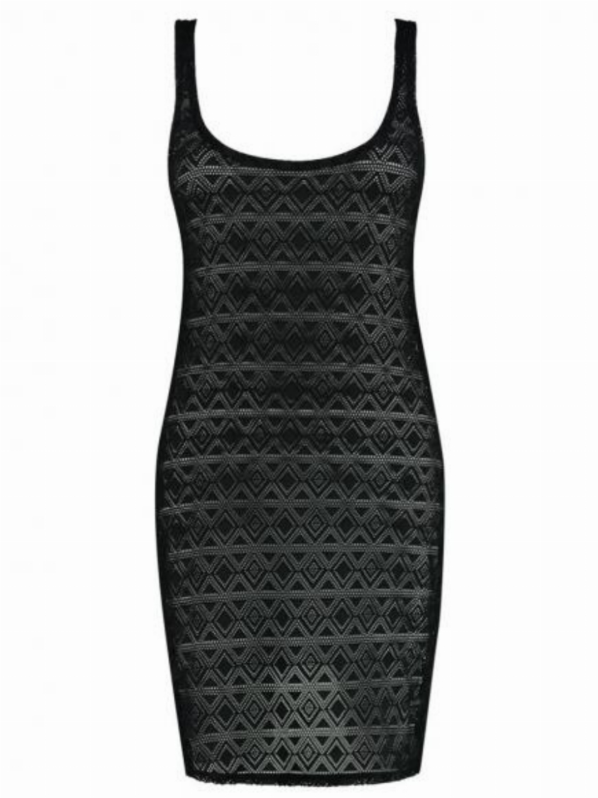 Shiwi Jurk Crochet Zwart