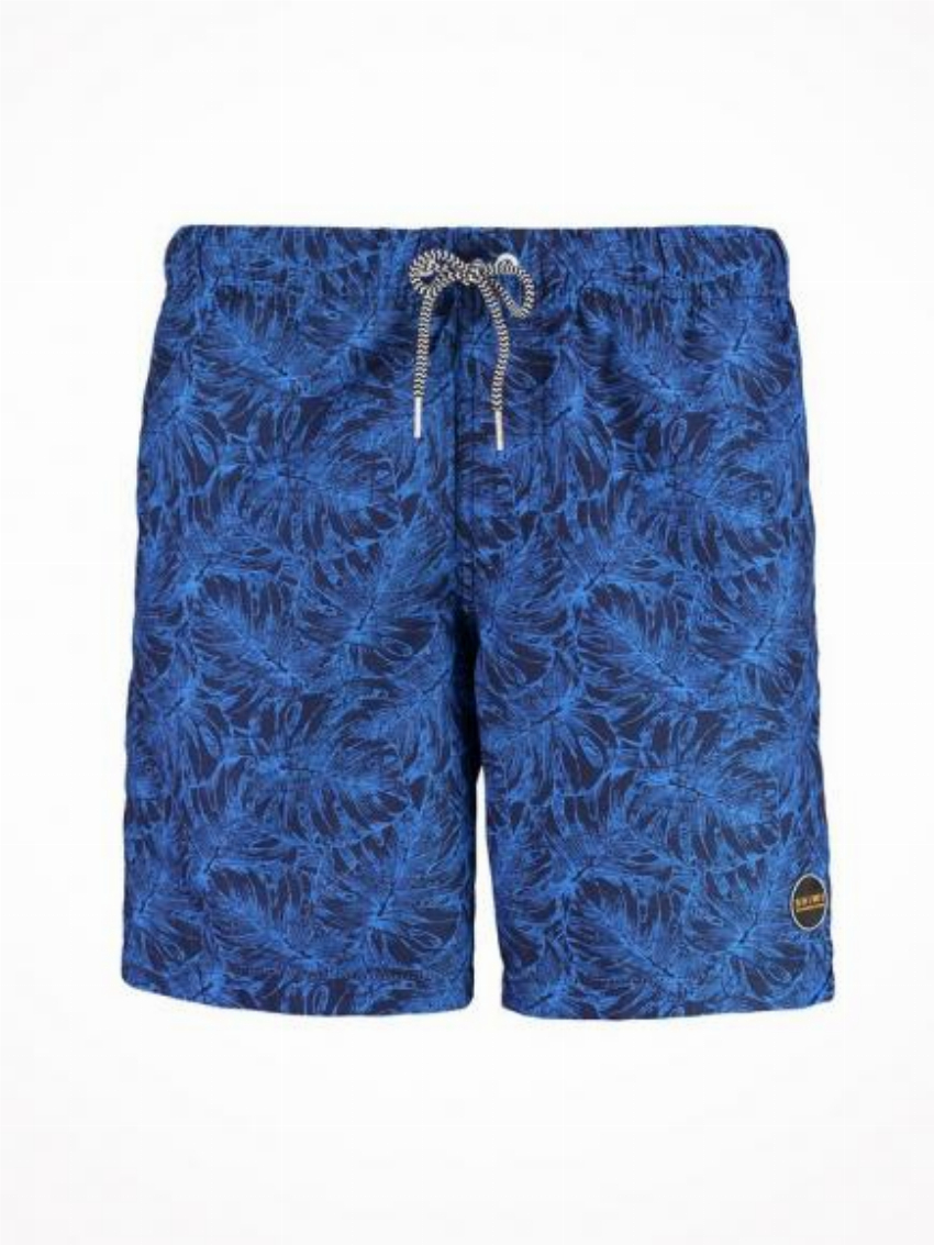 Shiwi Zwemshort 2-tone Leaves Blauw