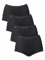 Sloggi Basic Maxi 4-Pack Zwart