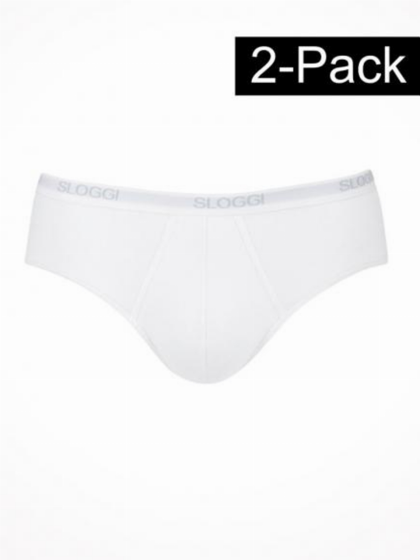 Sloggi Basic Midi 2-Pack Wit