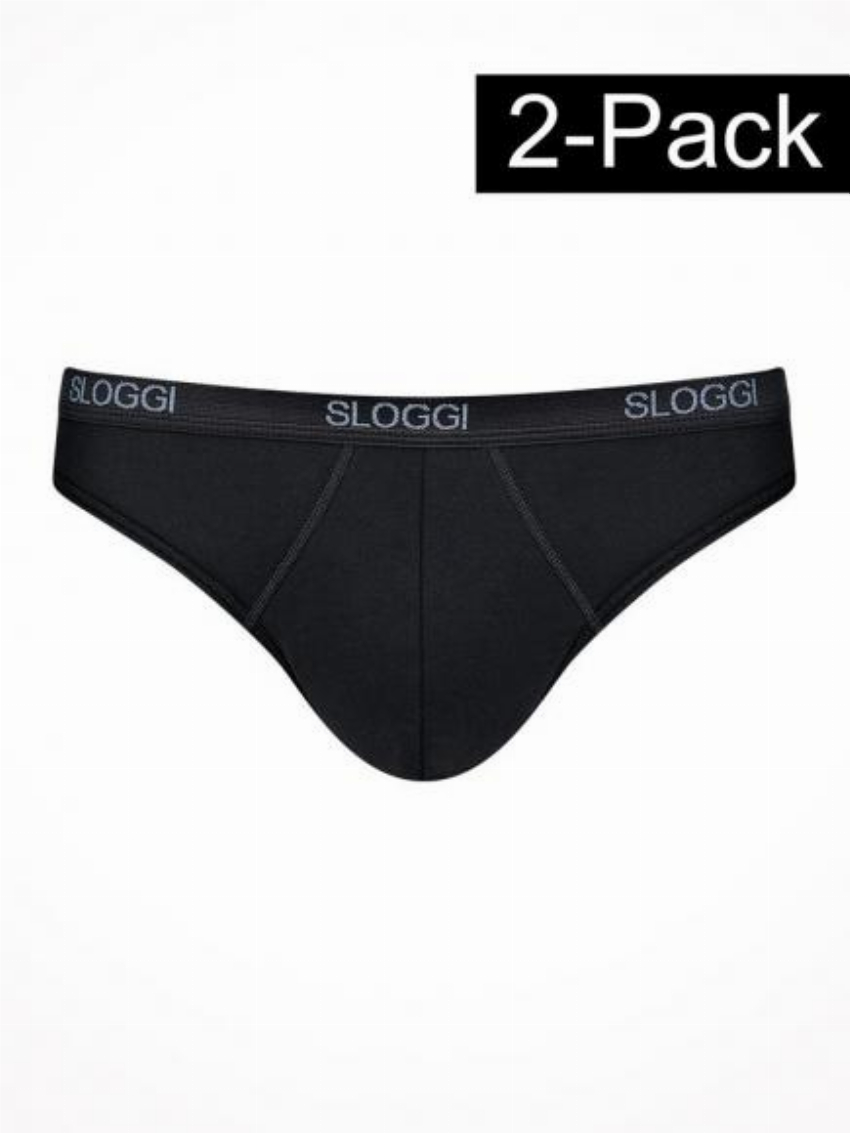Sloggi Basic Mini 2-Pack Zwart