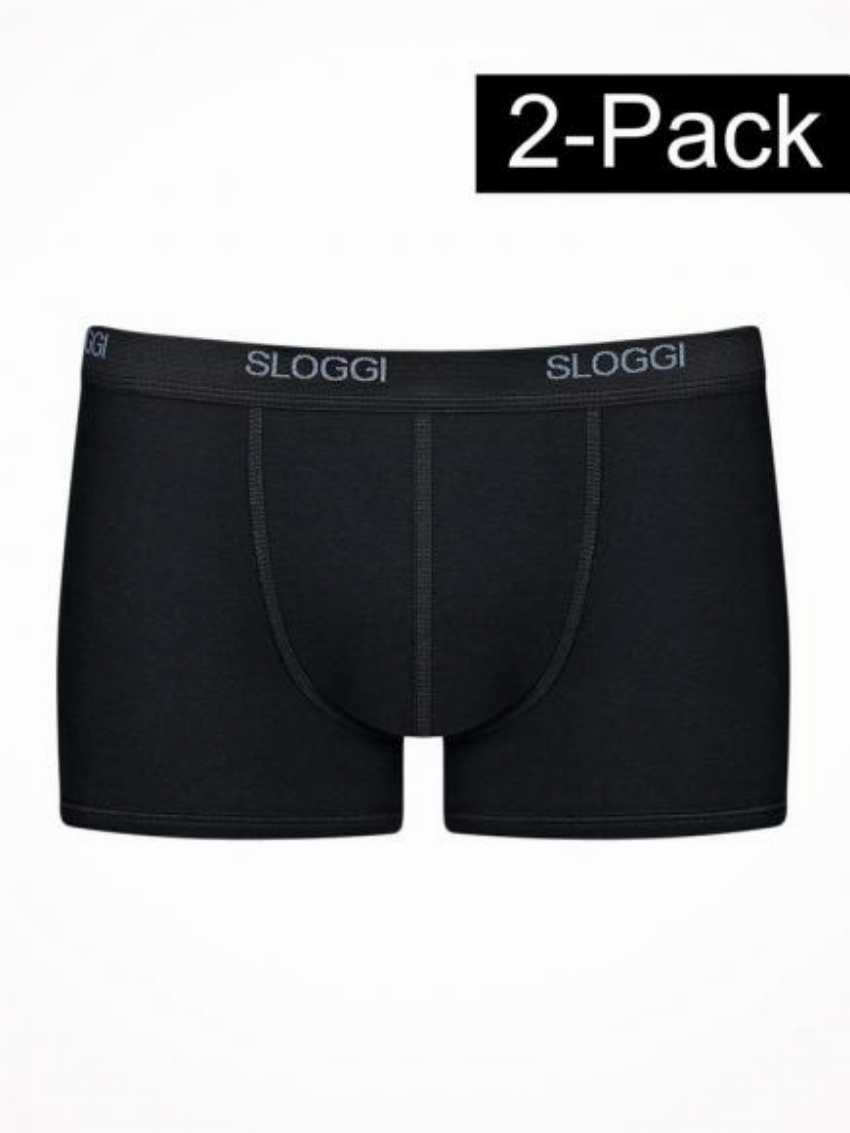 Sloggi Basic Short 2-Pack Zwart