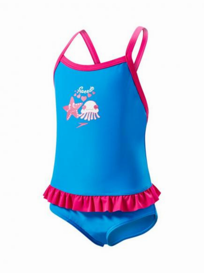 Speedo E10 Frill Suit IF Blauw