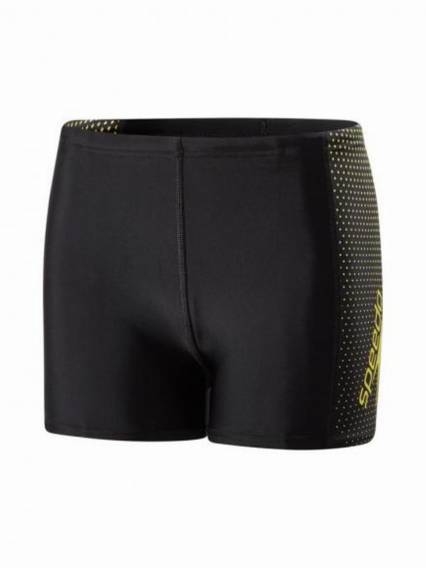 Speedo E10 Gala Panel Aquashort Geel Zwart