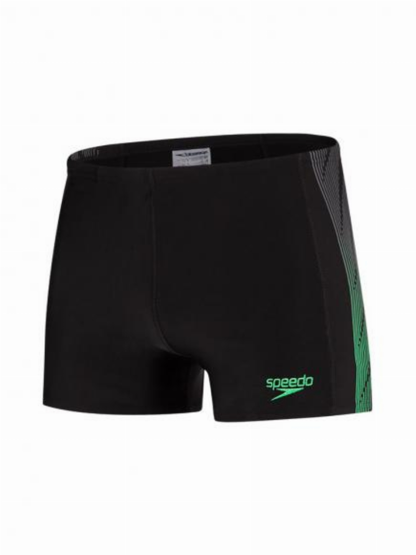 Speedo E10 Pl Panel Aquashort Zwart Grijs
