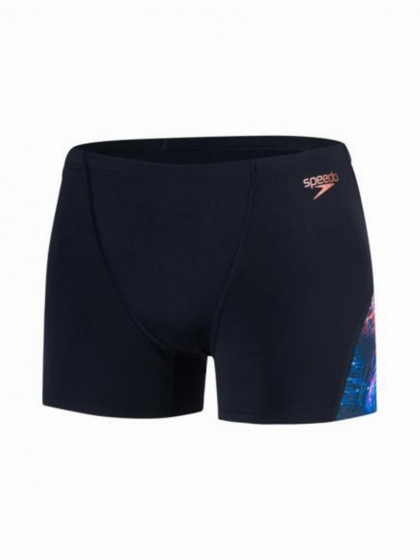 Speedo END All Dig Panel Aquashort Zwart Roze