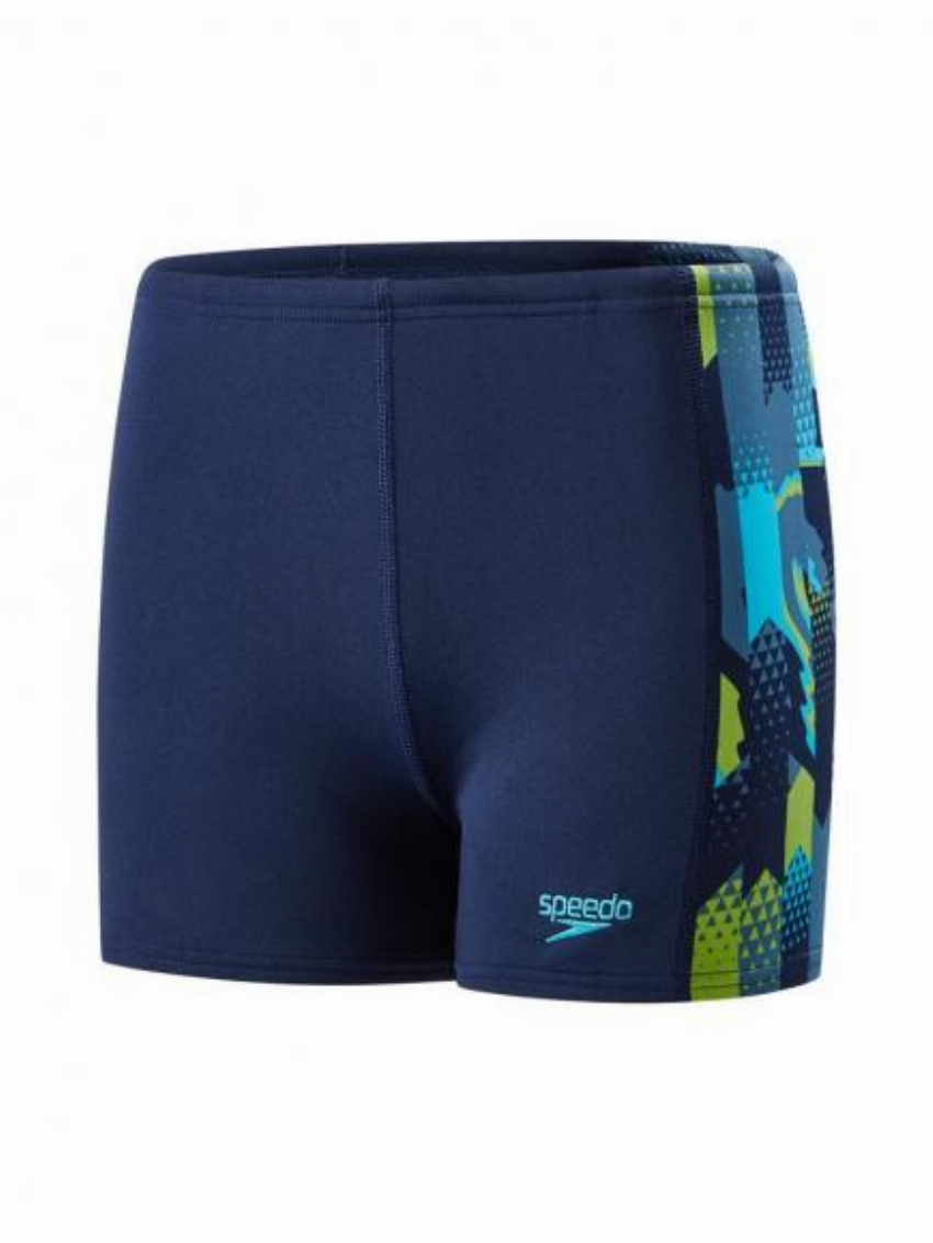 Speedo END Alphablend Aquashort Blauw