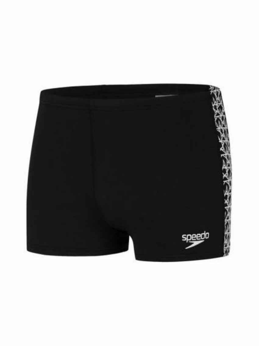 Speedo END Aquashort - Boomstar Splice Wit Zwart
