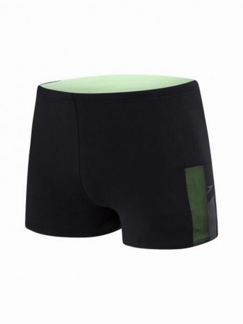 Speedo END Mesh Panel Aquashort Geel Zwart