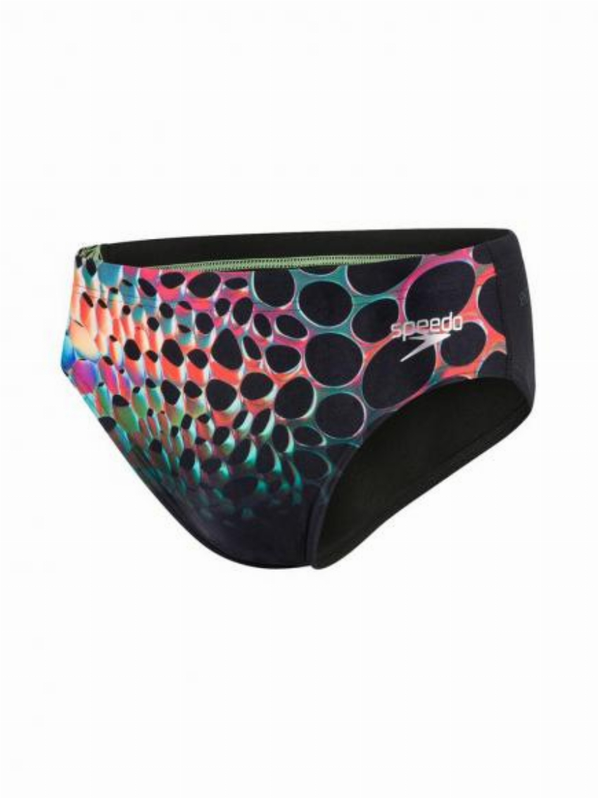 Speedo END Pl Digital 7cm Brief Zwart
