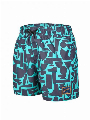 Speedo Vintage 14 Watershort Groen Grijs