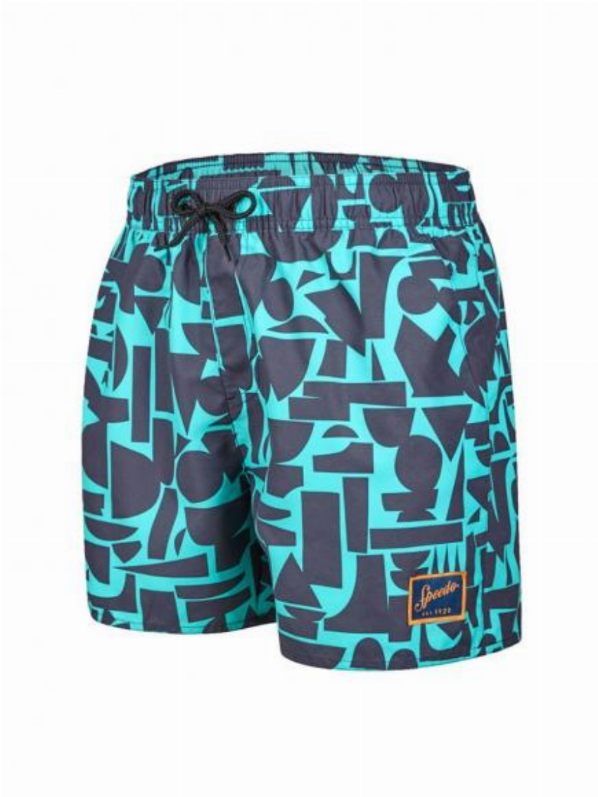 Speedo Vintage 14 Watershort Groen Grijs