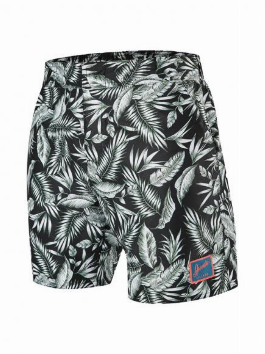 Speedo Vintage 16 Watershort zwart print