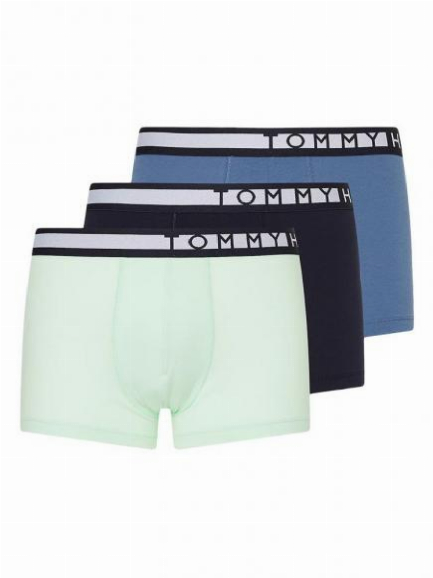 Tommy Hilfiger 3p Trunk - Statement Blauw Groen