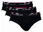 Tommy Hilfiger Heren slips essential 3-pack zwart