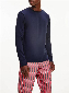 Tommy Hilfiger Pyjama - Long Woven Set desert sky deck stripe v