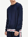 Tommy Hilfiger Sweatshirt - TH Logo Blauw Wit