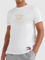 Tommy Hilfiger T-shirt - Crew Neck - Logo pale goud