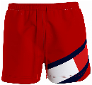 Tommy Hilfiger Zwemshort slim fit rood