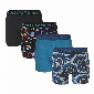 Zaccini 4-pack boxershorts retro